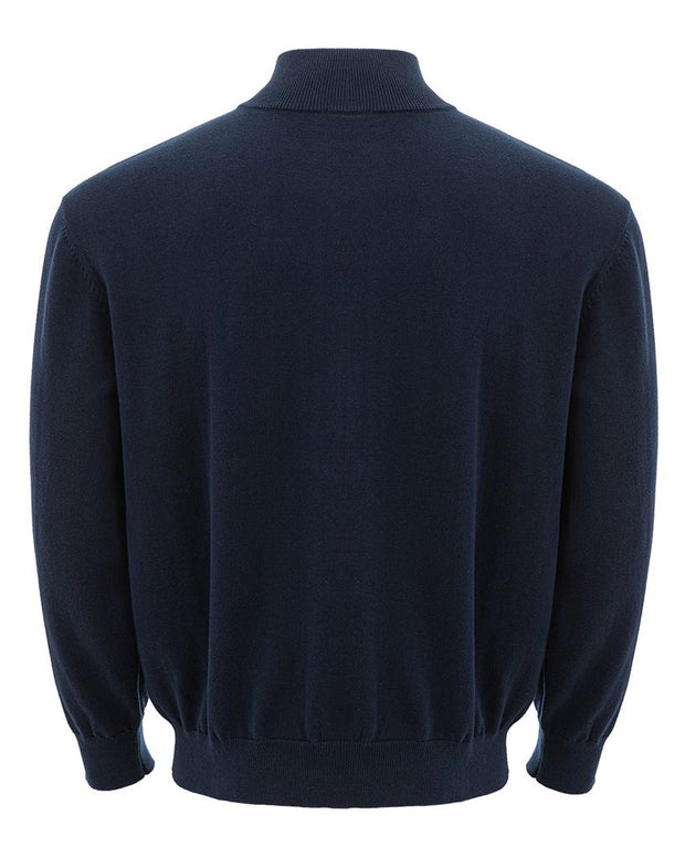 Blue Cotton Sweater