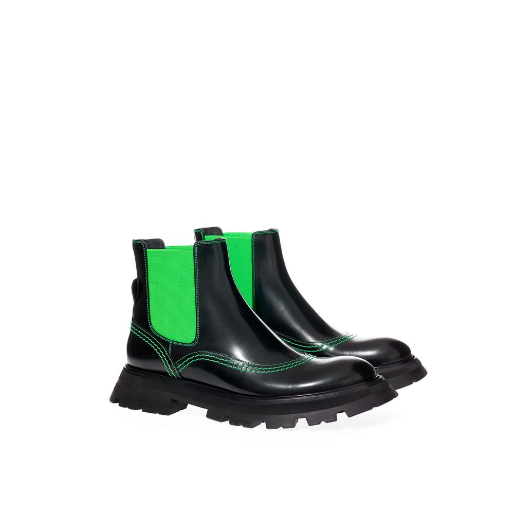 Multicolor Leather Boot
