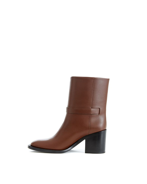 Brown Leather Boot