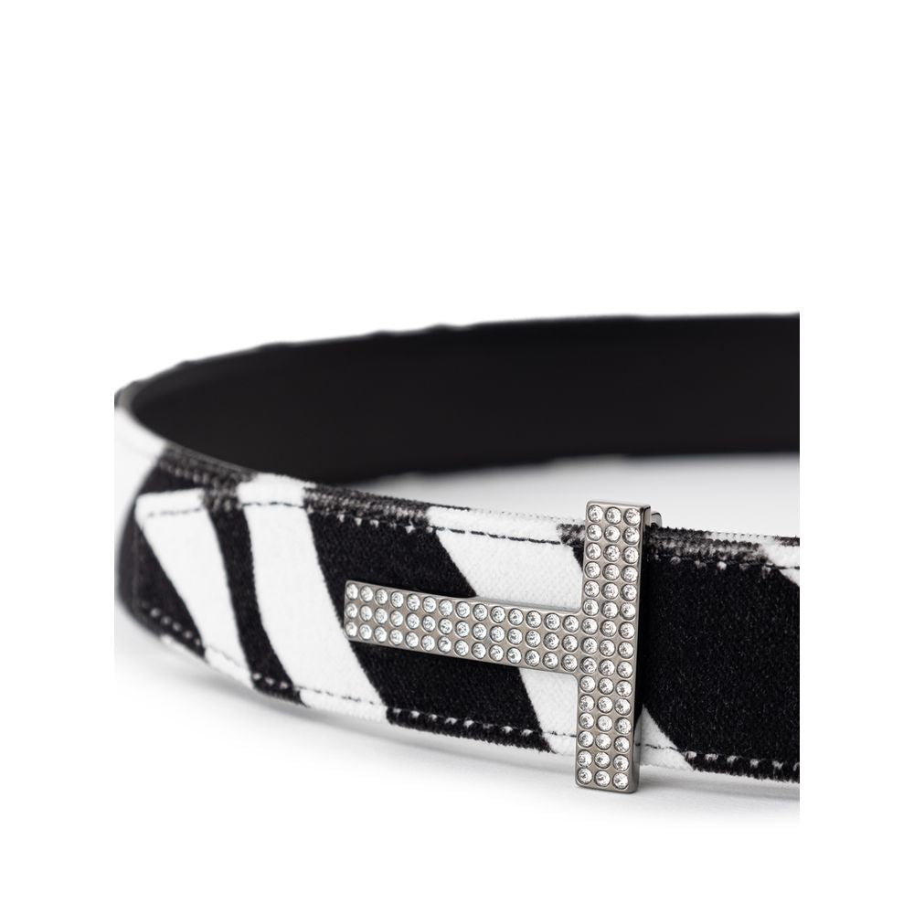 White Leather Belt