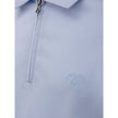 Blue Cotton Polo Shirt