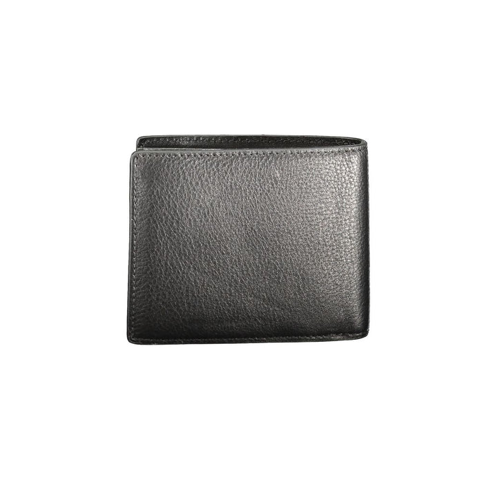 Black Leather Men Wallet