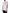 White Cotton Logo Collared Polo T-shirt
