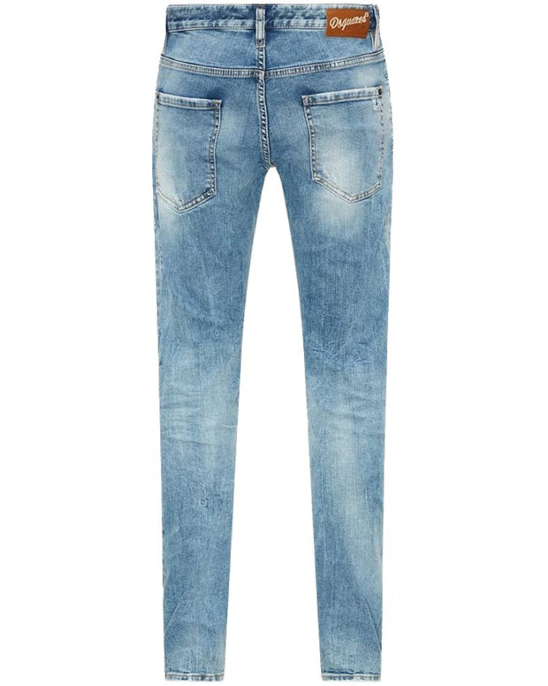 Blue Cotton Jeans & Pant