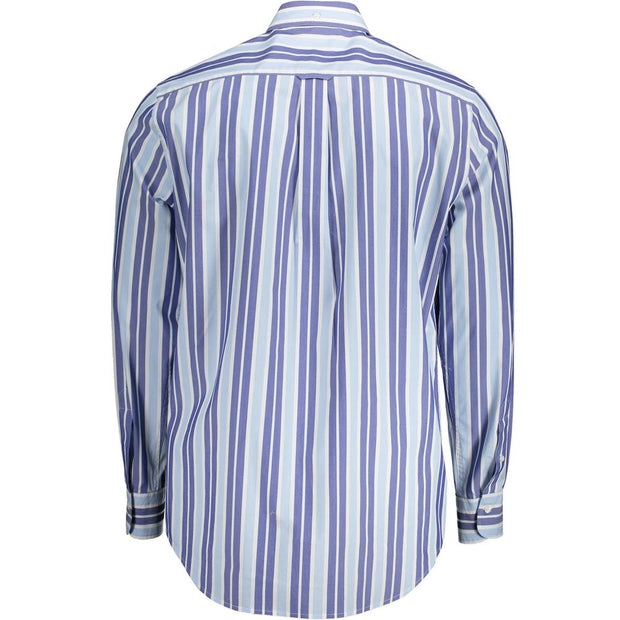 Light Blue Cotton Men Shirt