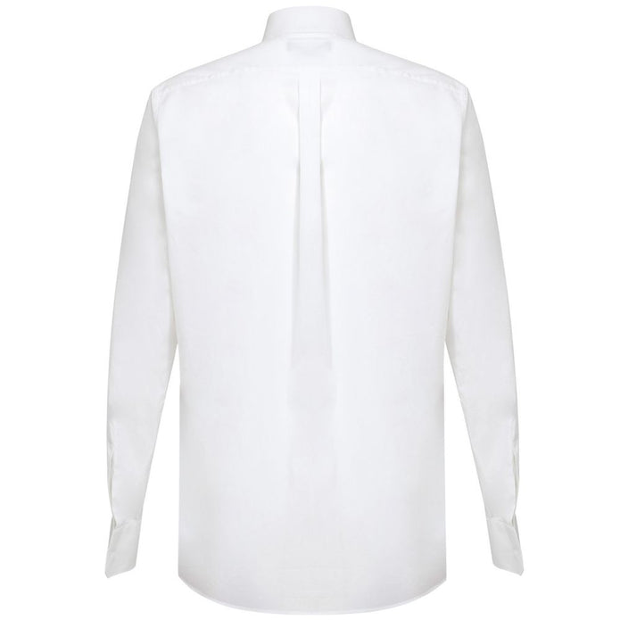 White Cotton Dress Shirt