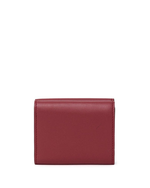 Red Calfskin Wallet