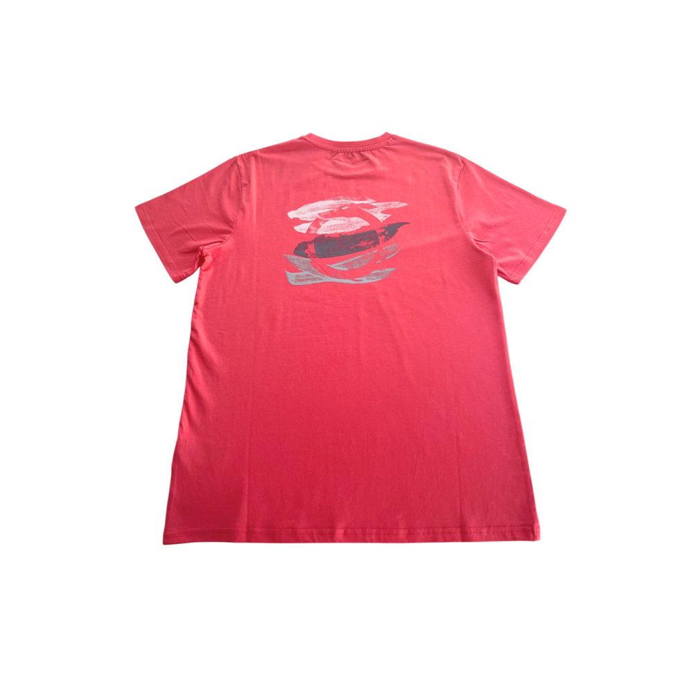 Red Cotton Men's T-Shirt