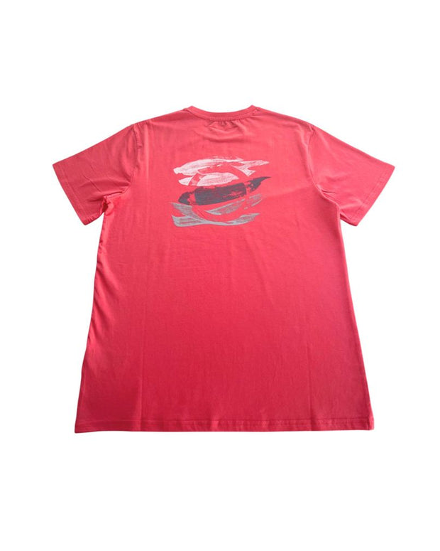Red Cotton Men's T-Shirt