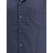 Bowling Shirt with shiny ZigZag pattern