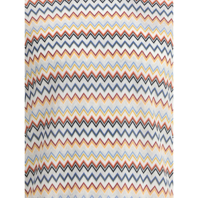 ZigZag pattern Knit T-Shirt