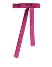 Pink Waist Ribbon Wide Bow Logo Belt