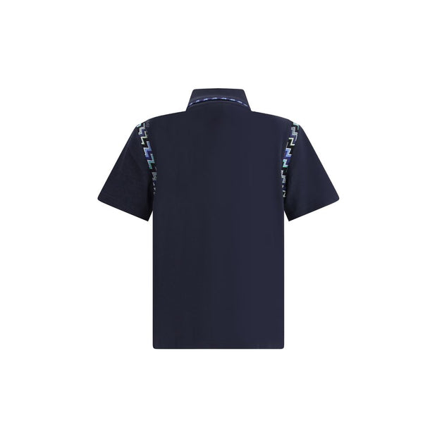 Polo Shirt with ZigZag details