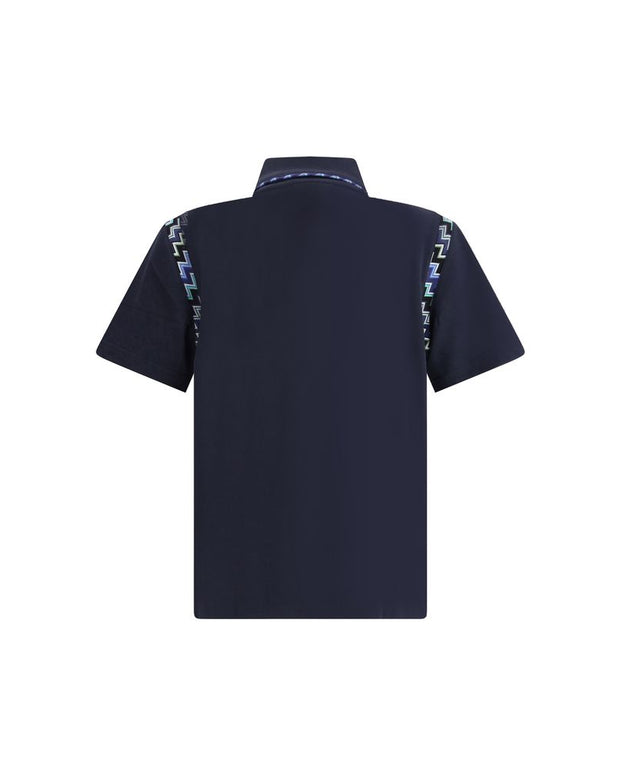 Polo Shirt with ZigZag details