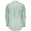 Yellow Cotton Men Shirt