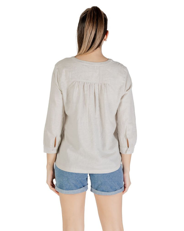 Beige Linen Shirt