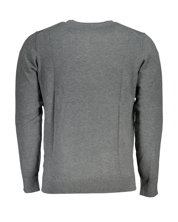 Gray Fabric Sweater