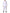 White Cotton Shirt Pants Pajama Set Sleepwear