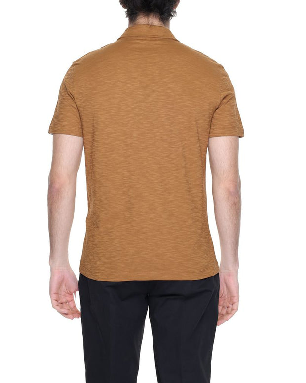 Brown Cotton T-Shirt