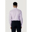 Purple Cotton Dress Shirt