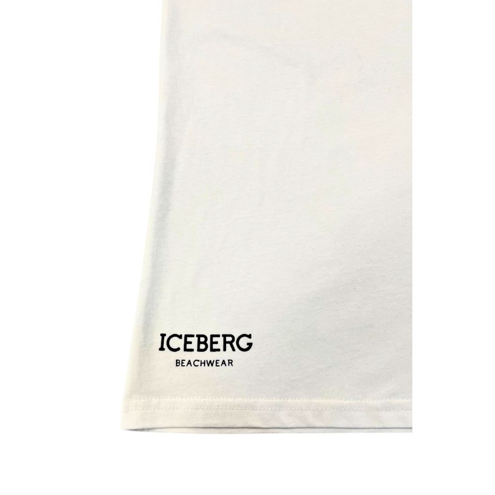 White Cotton Men T-Shirt