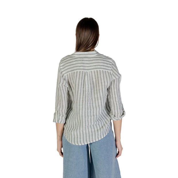 Green Linen Shirt