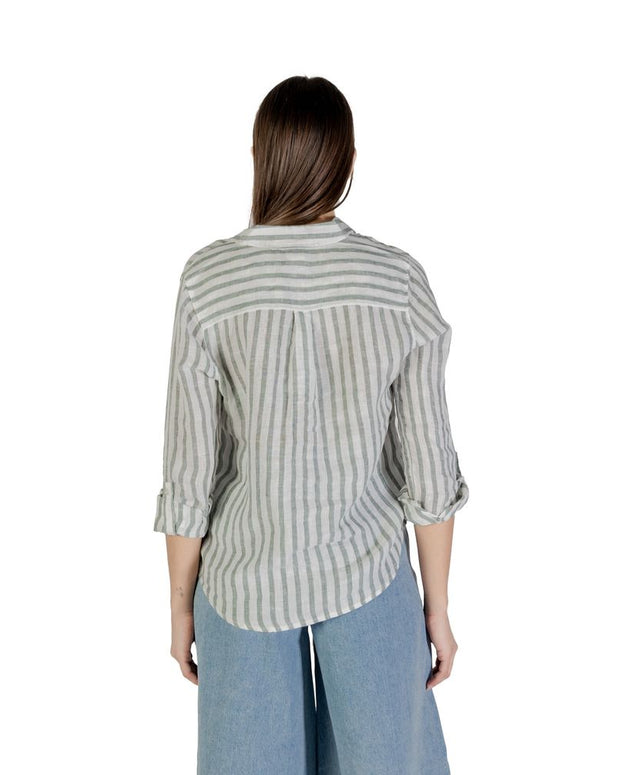 Green Linen Shirt