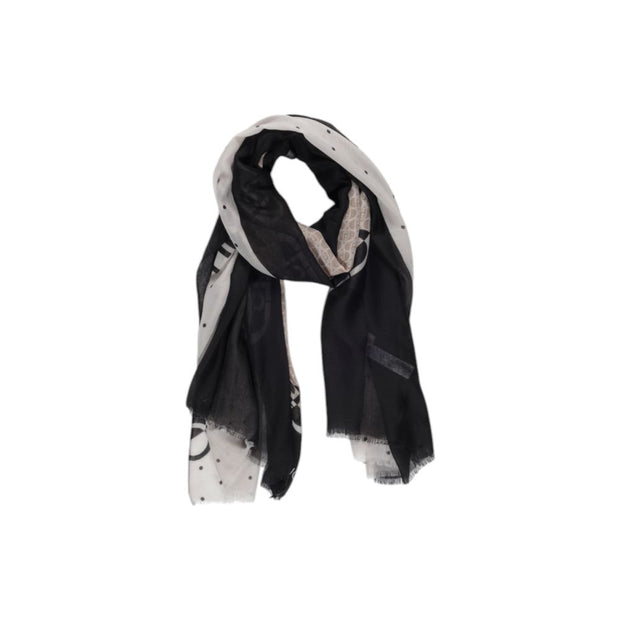 Black Polyester Scarf