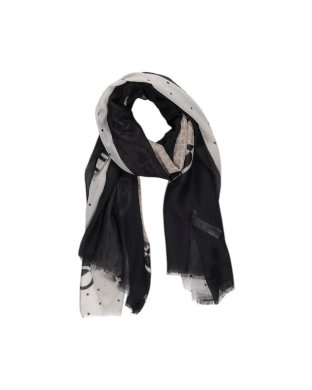 Black Polyester Scarf