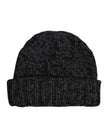 Gray Cashmere Knitted Winter Beanie Hat