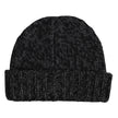 Gray Cashmere Knitted Winter Beanie Hat