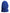 Blue Wool Knitted Winter Beanie Hat