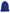 Blue Wool Knitted Winter Beanie Hat