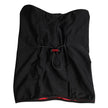 Black Nylon Knitted Neck Warmer Balaclava Scarf