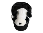 Black White Panda Fur Women Baseball Cap
