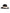 Black Logo Sequin Embroidery Wide Brim Hat
