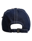 Blue Crystal Embellishment Baseball Cap
