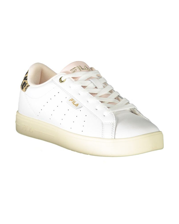 White Leather Women Sneaker