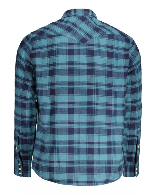 Blue Cotton Shirt