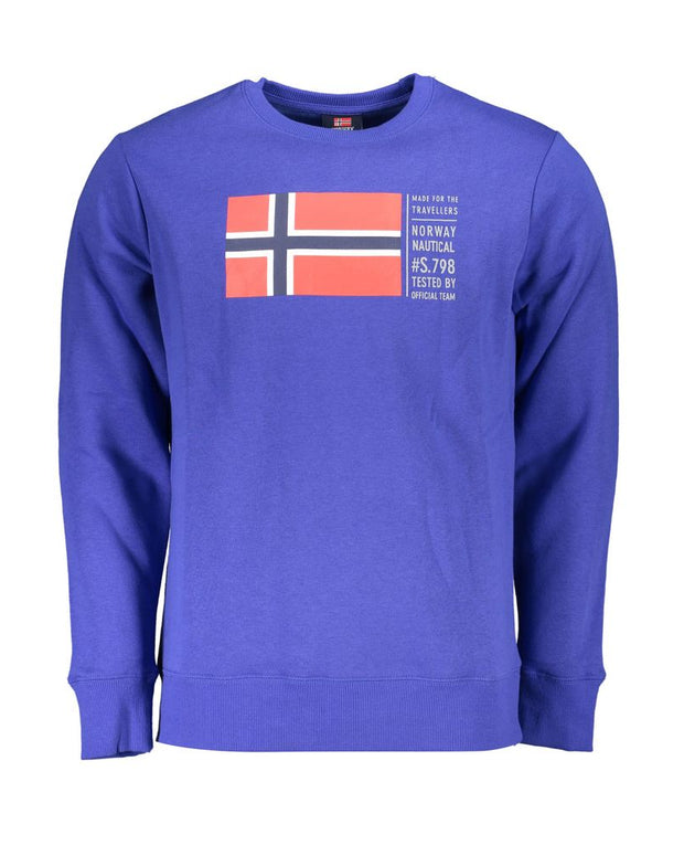 Blue Cotton Sweater