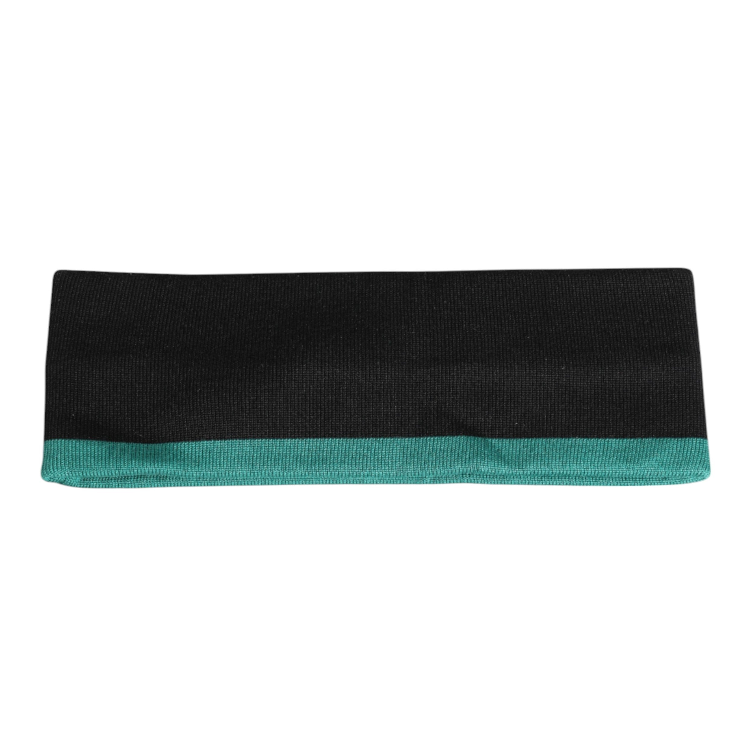 Black Silk Knitted DG Queen Head Band Hat