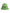 Green Cotton Crochet DG Logo Bucket Hat