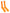 Orange Cotton Logo Over The Calf Socks