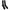 Black Stretch Logo Mid Calf Men Socks