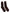 Brown Solid Cotton Stretch Mid Calf Socks