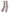 Brown Cotton Stretch Logo Over Calf Socks