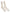 Beige Cotton Stretch Logo Mid Calf Socks
