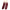 Burgundy Stretch Logo Print Mid Calf Socks