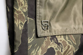 Multicolor Camouflage Cotton Bomber Jacket