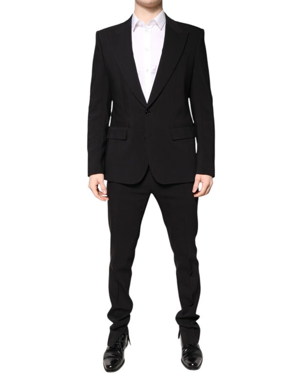 Multicolor Polyester Jacquard 2 Piece Suit